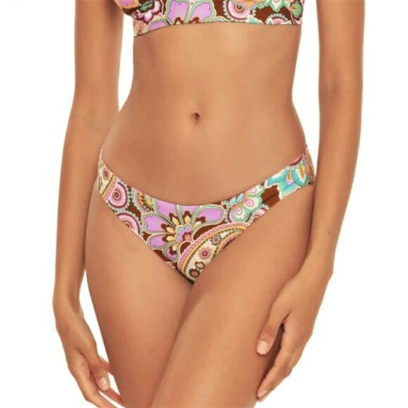 BECCA Other - NWT Becca Women's Floral Print Swim Reversible Hipster Bikini Bottom